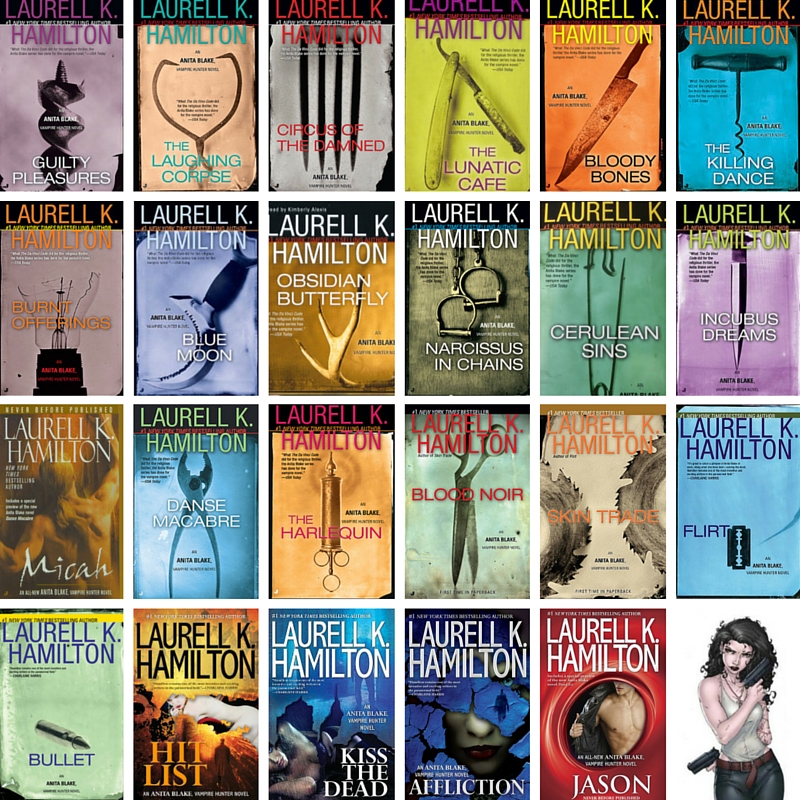 anita blake novels in order