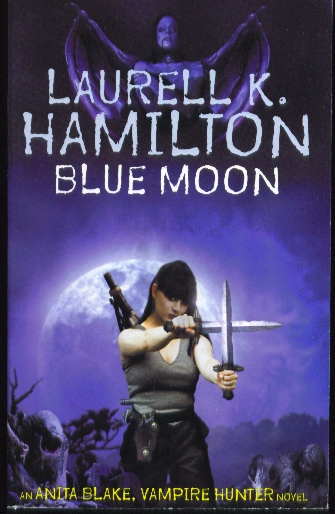 Blue Moon by Laurell K. Hamilton, book eight of Anita Blake, Vampire Hunter.  3 stars. – keikii Eats Books